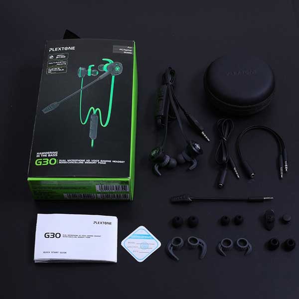 G30 Wire Controlled Headset In-Ear Esports Game Mobile Phone Computer Earphone Eating Chicken Headphones - Image 4