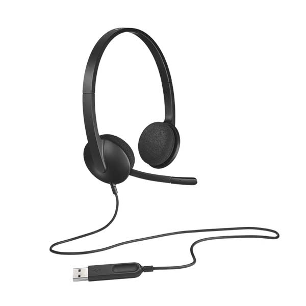 H340 logithech OVERHEAD USB HEADPHONE